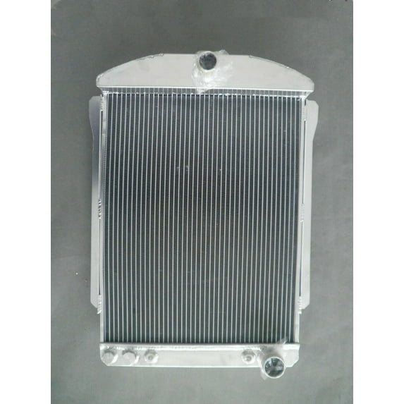 56mm 2Row Aluminum Radiator For 1940 1941 Chevrolet Car Street Rod AJ / AK / AL / AM / AN / Fleetline / Fleetmaster / Special Deluxe / YR / KC / KD / KF / KP / Master 85 / Special Deluxe / WA