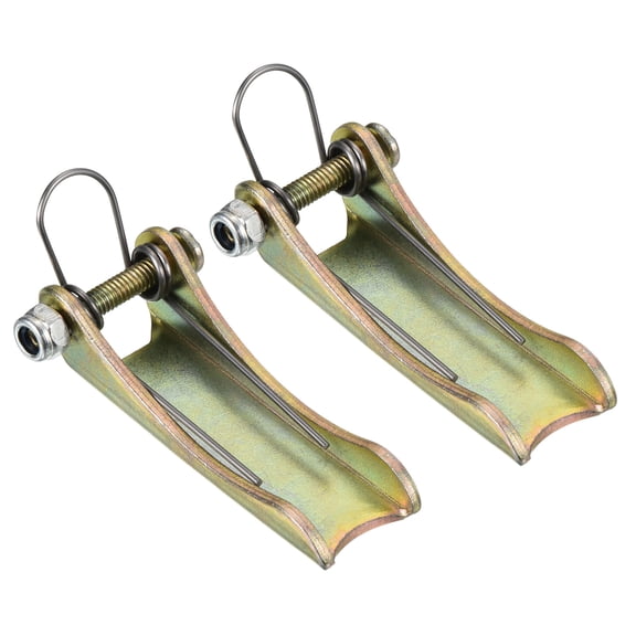 56mm Hook Safety Latch Kit, Metal Clevis Hook Towing Receiver Hitch Replacement, Zinc Plating, 2 Pack