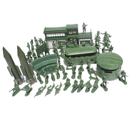 56pcs/Set Model Playset Toy Soldier Men 5cm Action Figures