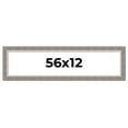 thumbnail image 1 of 56x12 Frame Grey Real Wood Picture Frame Width 2.75 Inches | Interior Frame Depth 0.5 Inches |, 1 of 8