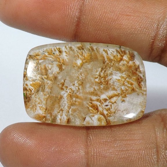 57.00Cts Natural Super Seven Quartz Cushion Shape Cabochon Loose Gemstone
