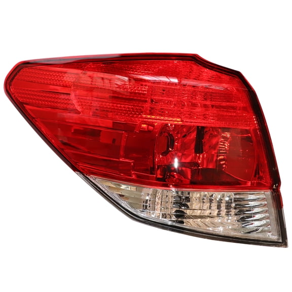 57*15*15cm PP&PMMA Tail Light For 2010-2014 Subaru Outback Driver Left Side Halogen Outer Taillight