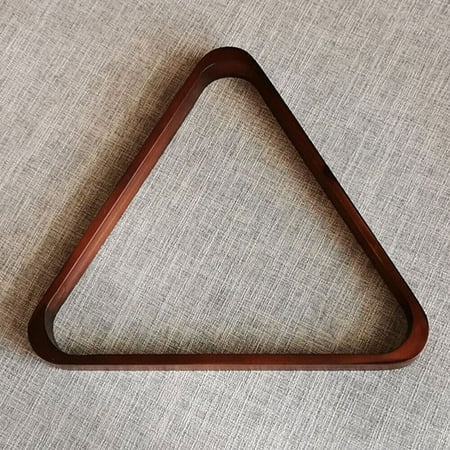 57.2mm/For American Pool Table Accessories Wooden 8-Ball Triangle Rack