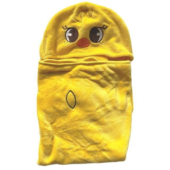 57.5" Compression Sleep Sack Washable Cute Animal Stray Hug Sleep Hooded Sleep Pod Wearable Blanket Lightweight Machine Washable Cozy Blankets(Chicken#0601C)
