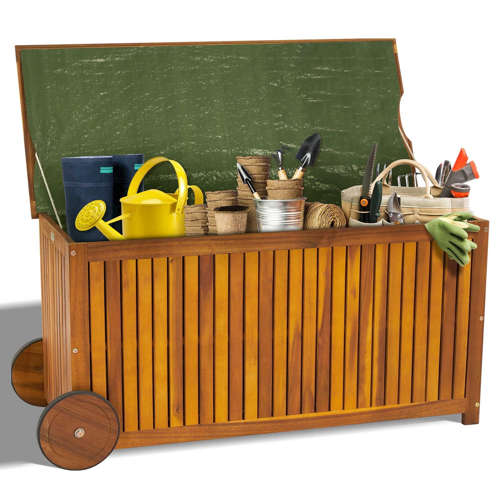 Plastic firewood storage box sale