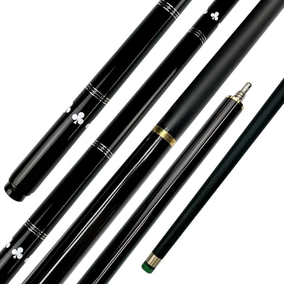 58 Inch Fiberglass Pool Cue Snooker Cue stick Lightweight Billiard Cue Stick, Anti-Warp Straight Shaft for Beginners & Intermediate Players, Bar & Home Game Use