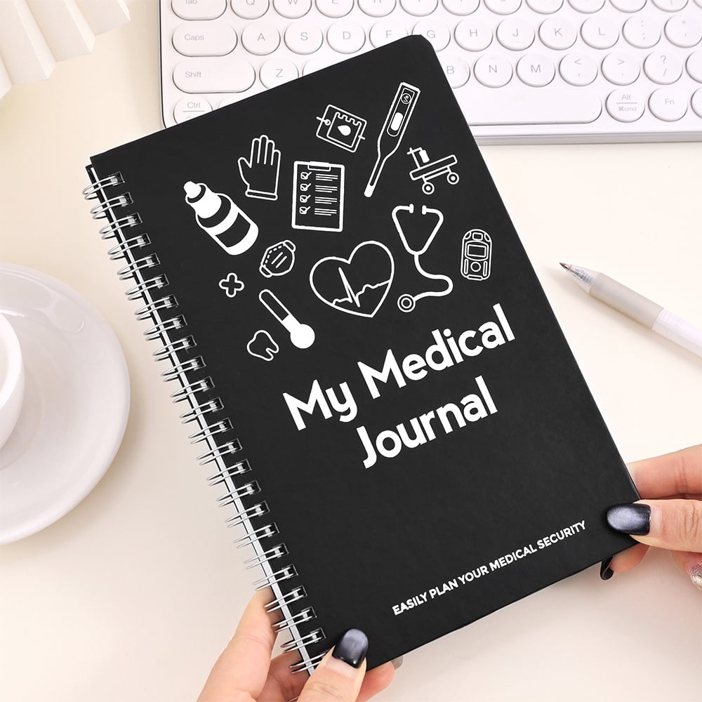 57 Sheets Health Medical Record Journal Personal Medical History ...