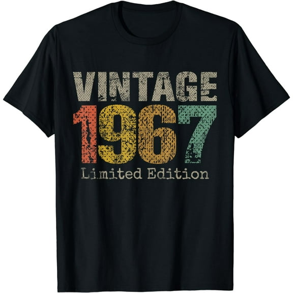57 Year Old Gifts Vintage 1967 Limited Edition 57th Birthday T-Shirt
