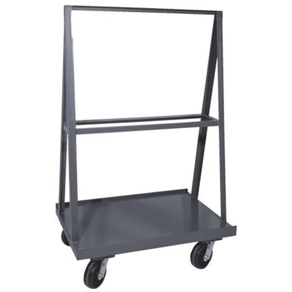 57 in. A Frame Truck, Gray - 2000 lbs