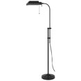 thumbnail image 1 of 57 in. Adjustable Traditional Shaped Floor Lamp with Bronze Square Shade, Bronze, 1 of 1