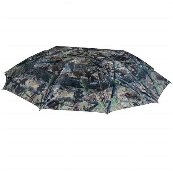 57 in. Camo Instant Roof Tree Sand Umbrella