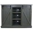 thumbnail image 1 of 57 in. Rustic Tall Quaint TV Stand, Yellow, 1 of 1