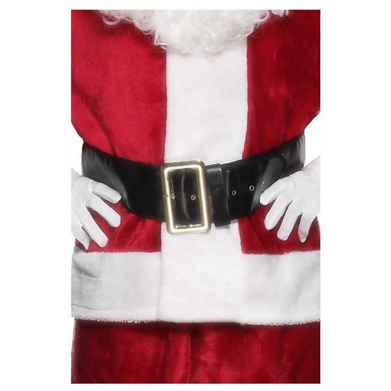Santa Belt Adult Black Santa Belt Adult Black