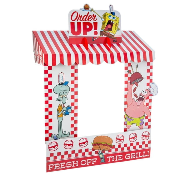 57" x 53" SpongeBob SquarePants Krusty Krab Tabletop Hut Decor - 5 Pc.