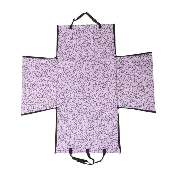 57 x 57 x 33cm Universal Car Dog Back Seat Cover Pet Waterproof Non Slip Protector Replacement Purple