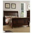 thumbnail image 1 of 57 x 62 x 82 in. Wooden Queen Bed, Cherry, 1 of 1