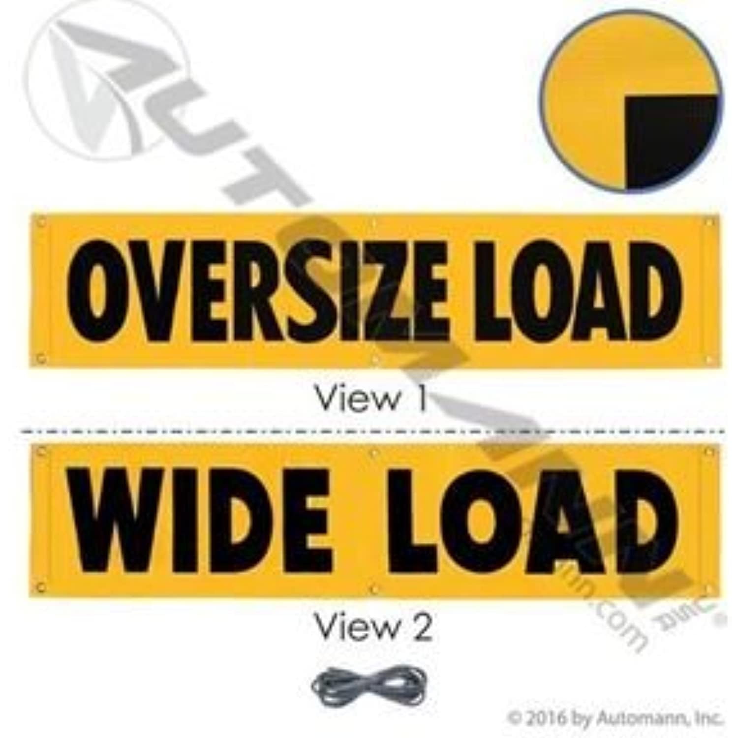 571.SB100V, Wide/Oversize Load Sign (Vinyl) - Walmart.com