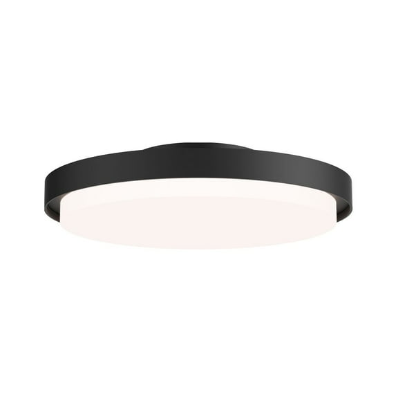 57312BK-Maxim Lighting-Float - 28W 1 LED Flush Mount-2.5 Inches Tall and 11.5 Inches Wide-Black Finish