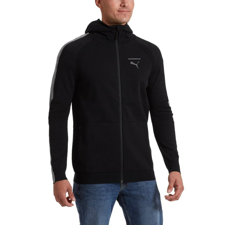 573367 01 Mens Puma Evoknit Move Full Zip Hoody