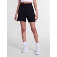 thumbnail image 1 of Athletic Works Women's Pull On Fleece Shorts, 6" Inseam, Sizes XS-XXXL, 1 of 5