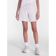 thumbnail image 1 of Athletic Works Women's Pull On Fleece Shorts, 6" Inseam, Sizes XS-XXXL, 1 of 6