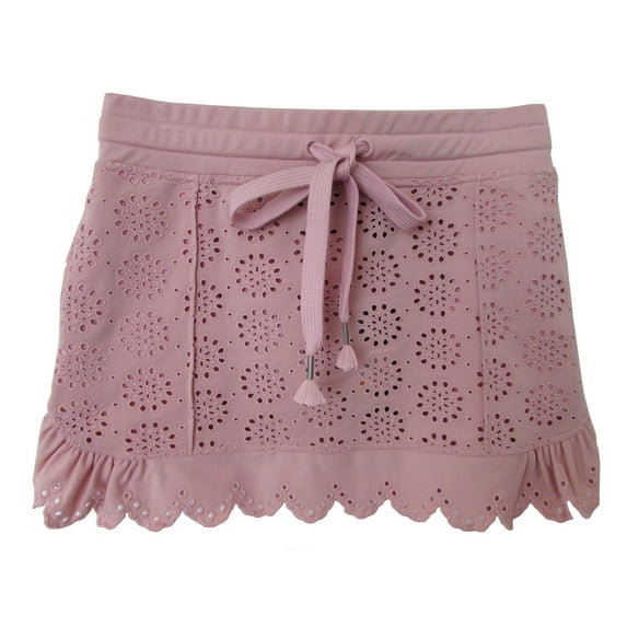 Fenty Puma By Rihanna Embroidered Edge Mini Skirt, Bridal Rose, Size S