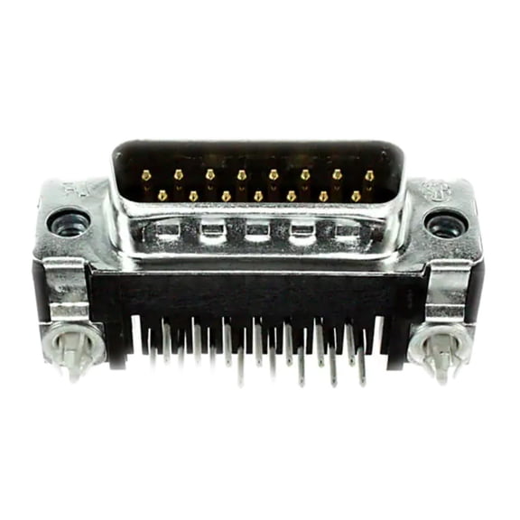 5747841-4 Connector 15 Position D-Sub Plug, Male Pins