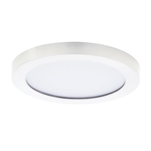 57590WTWT Maxim Lighting Chip - 11W 1 LED Round Flush Mount-1.25 Inch Tall and 5.5 Inch Wide-White Finish