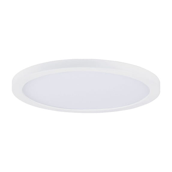 57594WTWT Maxim Lighting Chip - 18W 1 LED Round Flush Mount-1.25 Inch Tall and 9 Inch Wide-White Finish