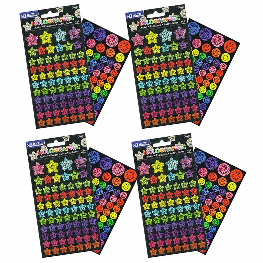 Pack of 960pcs 1cm Self Adhesive Assorted Colors Shiny Sparkle Star Stickers Kids Students Rewards Teachers Supplies, Size: 20x10x1CM