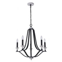 Craftmade Lighting - Esme - 5 Light Chandelier In Traditional Style-26.57 Inches
