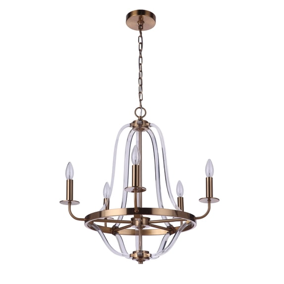 Craftmade Lighting - Graclyn - 5 Light Chandelier In Traditional Style-24.21