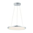 thumbnail image 1 of 57836WTSN-Maxim Lighting-Wafer-36W 1 LED Pendant in Contemporary style-15 Inches wide by 0.5 inches high, 1 of 2