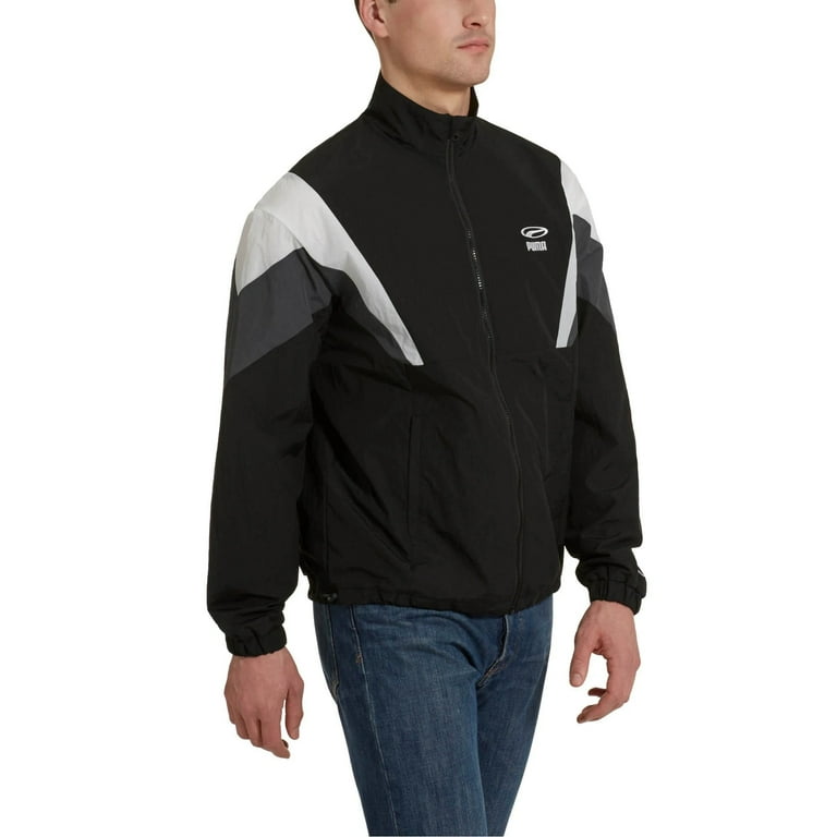 578910 01 Mens Puma 90s Retro Woven Jacket Men s Size Small