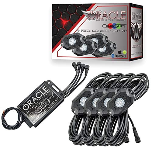 Loopnet 5796 Oracle 5796-333 ColorSHIFT LED Underbody Wheel Well Rock Light Kit 4 ...