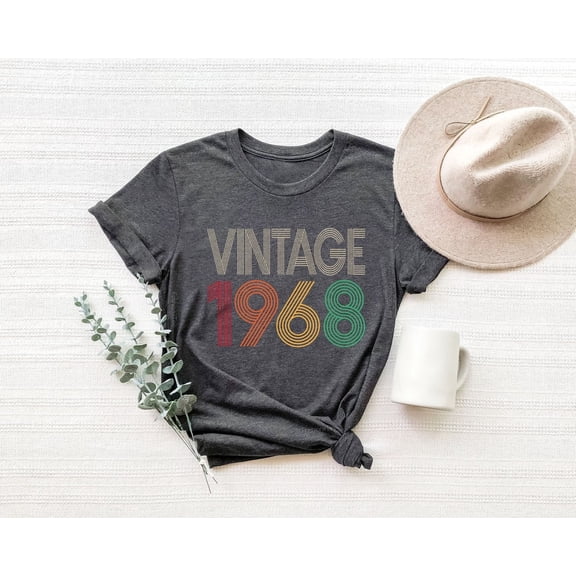 57Th Birthday Shirt, Vintage 1968 Shirt, 57Th Birthday Women, 57Th Birthday Men, 57Th Birthday Best Friend Tshirt All Size S-5XL
