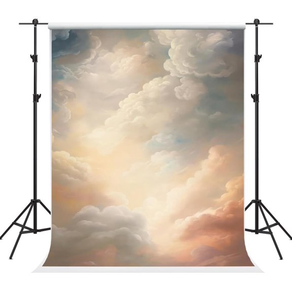 57ft Sky Clouds Backdrop Photography Sunny Dreamy Wonderland Family Party Backgrounds Studio Props Photos Videos