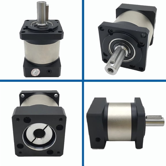 57mm Planetary Reducer Nema23 Gearbox Ratio 5/1 10/1~100/1 For 60mm 200W 400W Servo Motor Gear Reducetion Stepper Motor Cnc Kit ,Low Noise - RATIO25_8MM INPUT