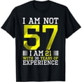 thumbnail image 1 of 57th Birthday Man Woman 57 Year Old Gift T-Shirt, 1 of 3