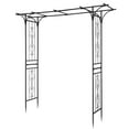 thumbnail image 1 of 58.3" W x 85" H Iron Garden Arbor, 1 of 5