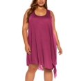 thumbnail image 1 of $58 Becca Etc Plus Size Tie-Hem Sleeveless Tunic Dress Size 2X, 1 of 1