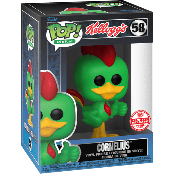 58 Cornelius - Digital - Kelloggs 1640pc LE Funko POP