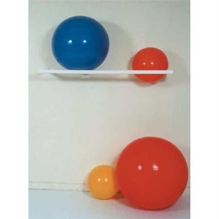 58"L x 17"W x 3"H Wall Mount Rack 2 Ball