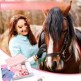 thumbnail image 1 of 58 Pcs Horse Gifts for Equestrian Hobby Lover Women Girls Horse Gifts Cool Stuff Cowgirl Horses Themed Gift Accessories with 20 oz Tumbler Blanket Socks Makeup Bag Gift for Christmas Birthday$$, 1 of 7