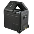 thumbnail image 1 of 58 Qt Dual Zone Car Fridge Freezer Portable Refrigerator Cooler with 2 Wheels, 1 of 10