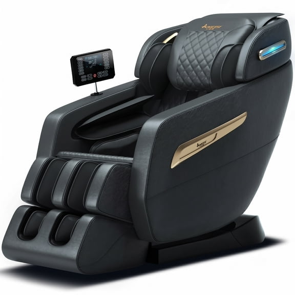 58" SL Track 4D Smart Massage Chair with AI Body Scanning, Zero Gravity, Heat Therapy, and Bluetooth Speakers