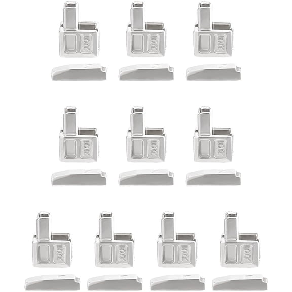 58 Sets Plastic Safety Noses 5 Sizes Black Safety Noses Safety Noses for Amigurumi Craft Oval Nose Eyes with Washers for Stuffed Animals Amigurumi Craft Teddy Bear Supplies Silver