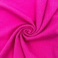 thumbnail image 1 of 58" Solid Color Polyester Rayon Spandex 4x2 Rib Knit Stretch Fabric 250gsm - by the Yard&nbsp;, 1 of 3
