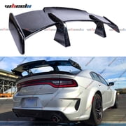 58  Universal GT Rear Spoiler, MP PRO Style Car Rear Trunk Spoiler Wing Spoiler Compatible with Chevy Corvette Camaro Nissan Lexus Toyota Honda Ford Mustang BMW Infiniti Kia Dodge Forged Carbon