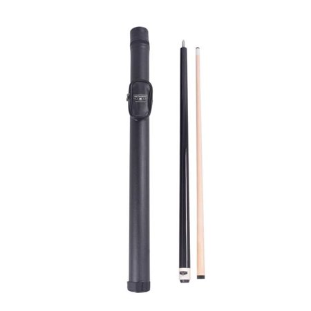 58 in. Conquest Black & Maple Cue & Case Set